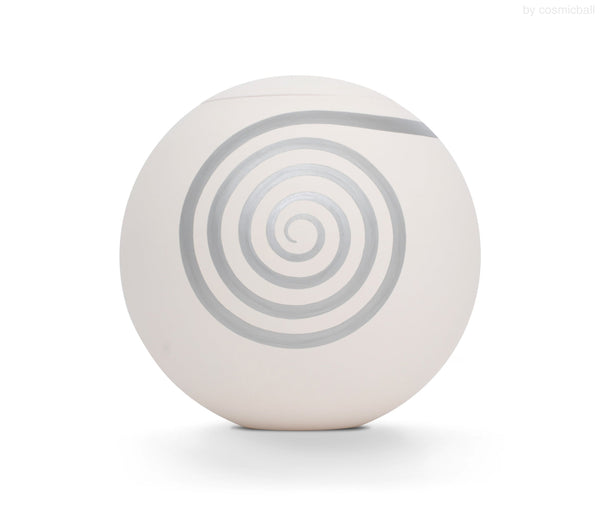 sfera bianca© Urne silberspirale