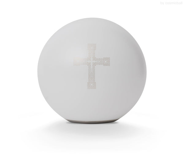 ball of love ®  Urne gold Kreuz