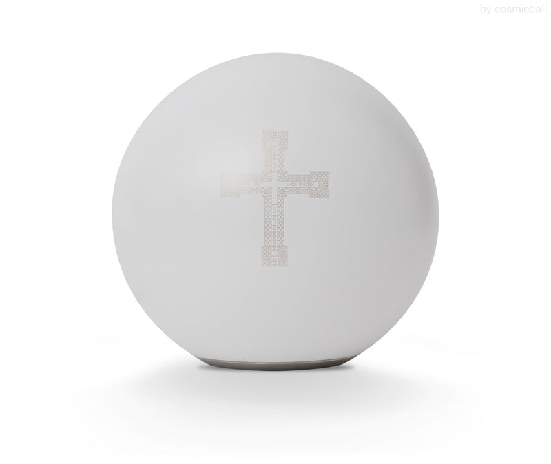ball of love ®  Urne gold Kreuz