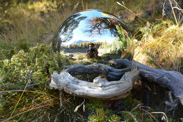 ball of love® Kugelurne «massiv» | Edelstahl «Chrome»