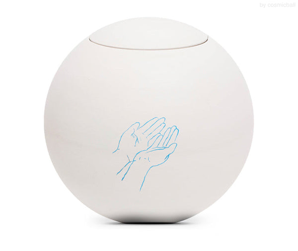sfera bianca© Urne Hand