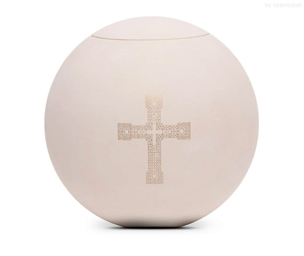 sfera bianca© Urne Gold Kreuz