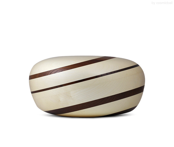 yobushi® | Holzurne Ahorn-Nuss «Cube»