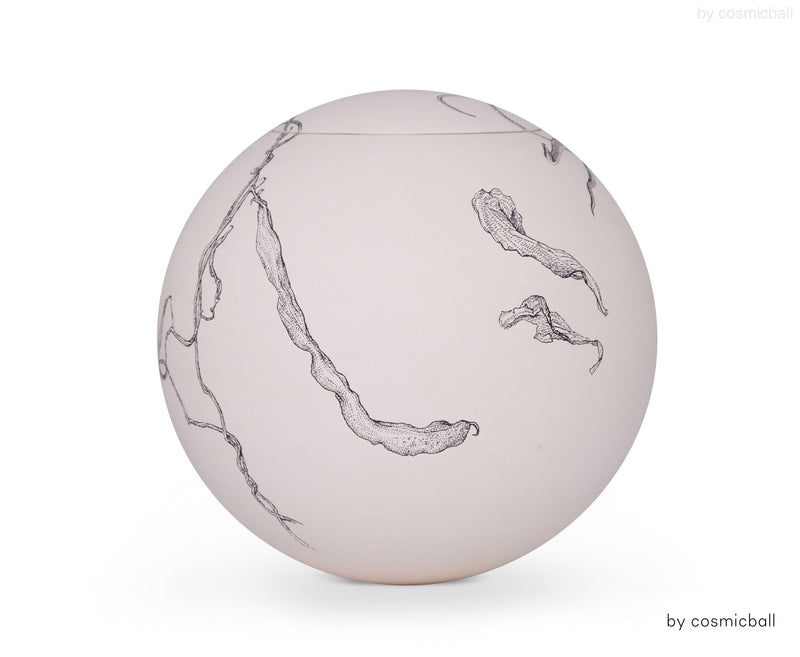 SFERA BIANCA © Urne TANNENZAPFEN