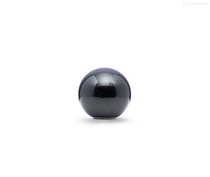 ball of love ®  Urne schwarz glitzer mini