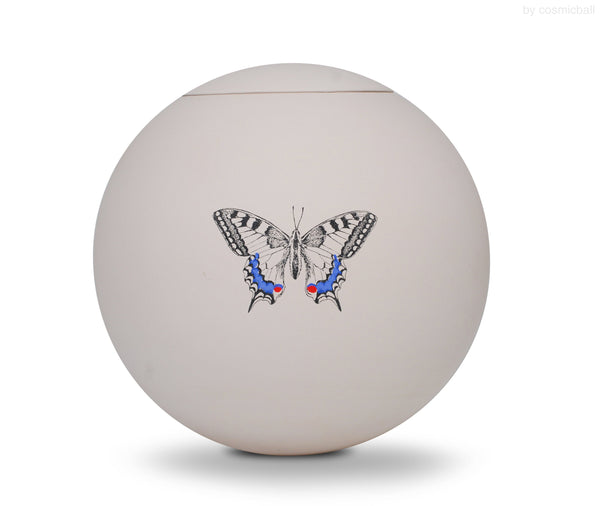sfera bianca© Urne Schwalbenschwanz Schmetterling