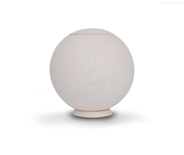 sfera bianca© Urne Hand Stern klein