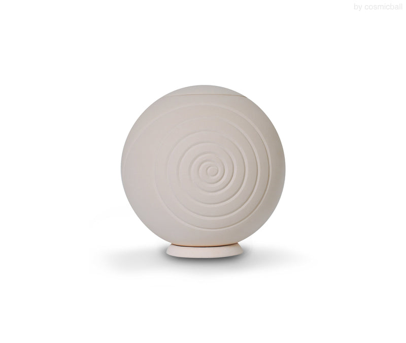 sfera bianca© Urne spirale klein