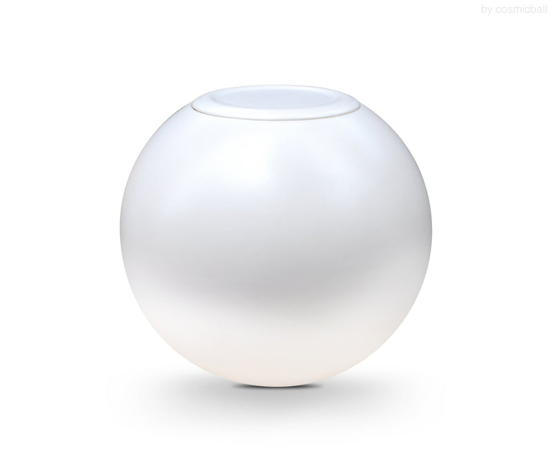 cosmiccolours ® Urne  Weiss Matt